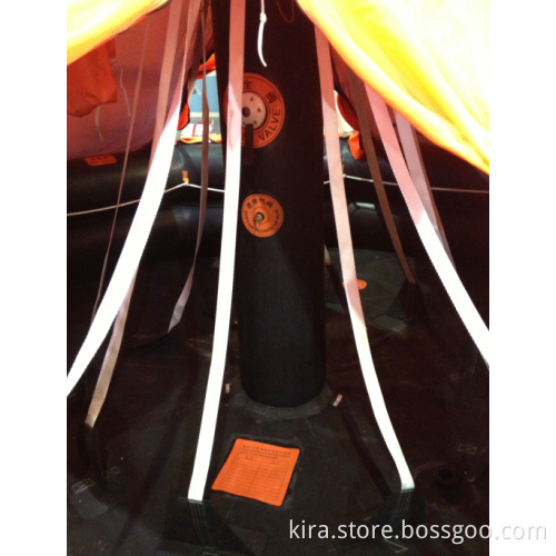 KHA-25 CCS/EC davit launched inflatable life raft